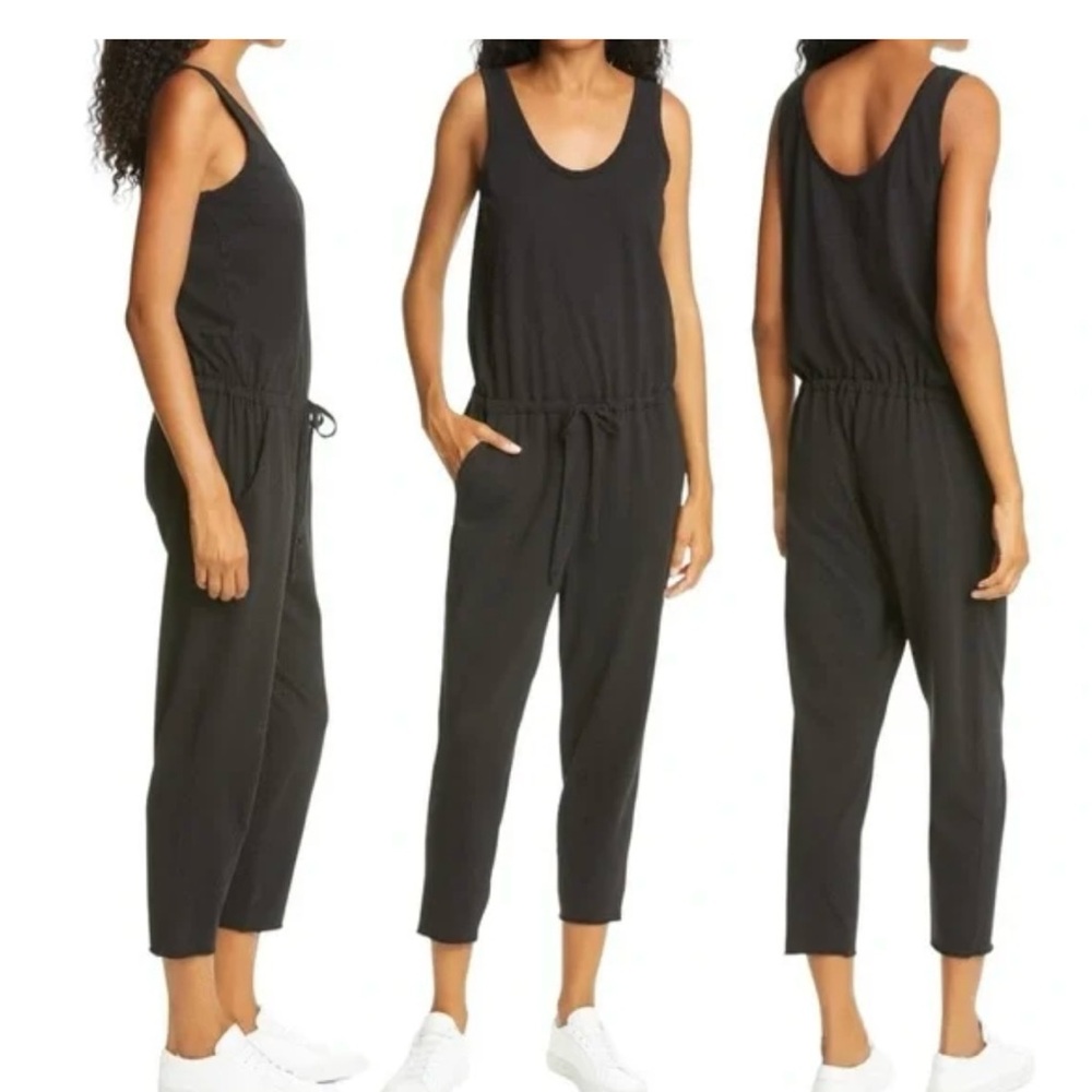 Frank and Eileen Romper/Jumpsuit. Size Medium. Color Black